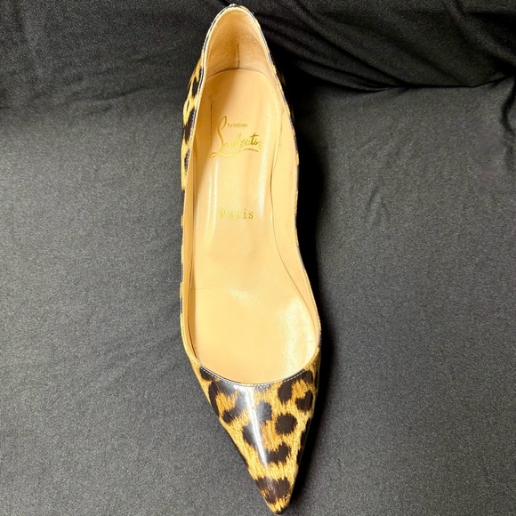 Christian Louboutin Leopard Print Rocket 45 size 36 1/2 - Picture 11 of 16